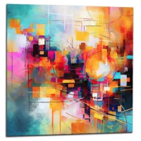 Art Abstrait Couleurs et Géométrie art abstrait couleurs et géométrie