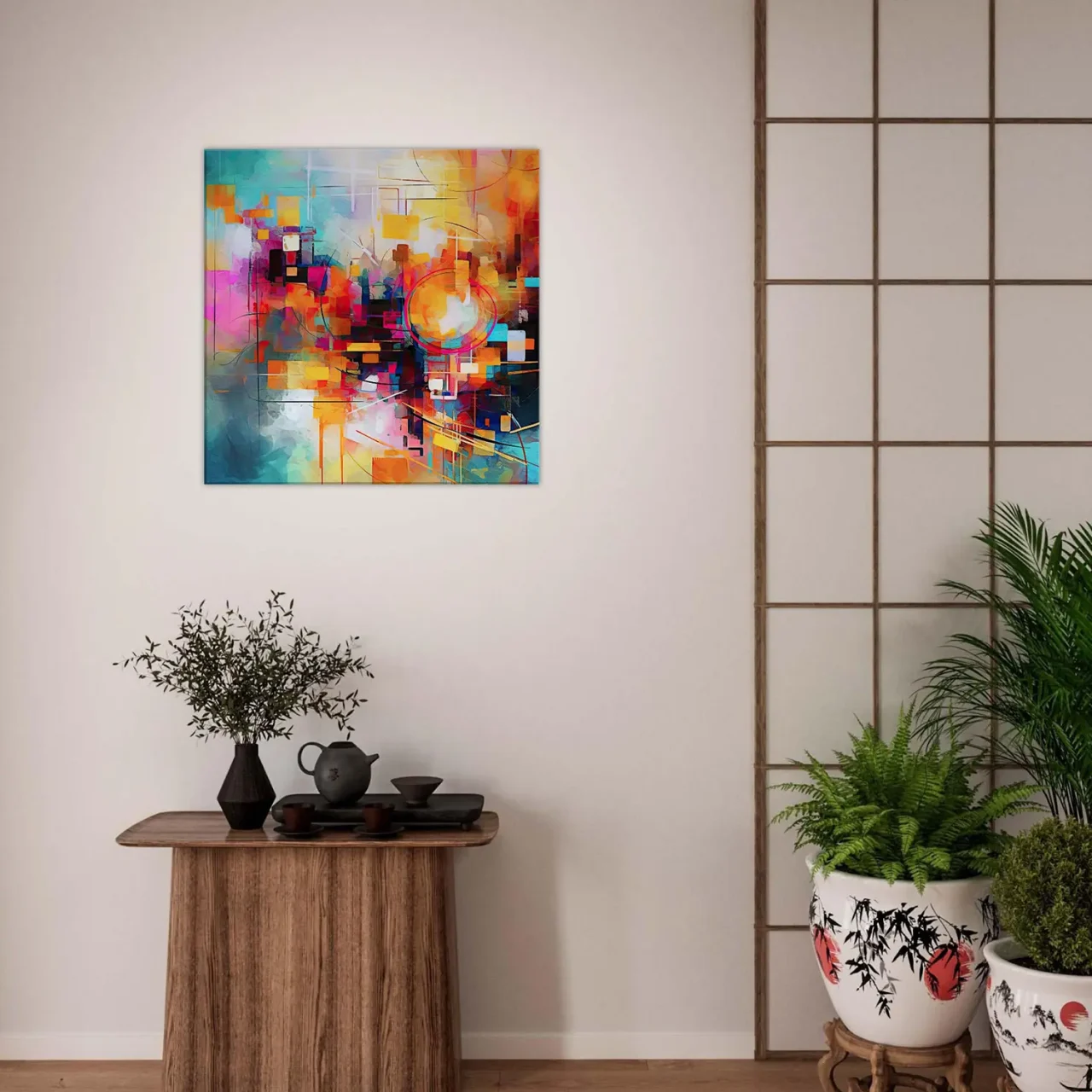 Art Abstrait Couleurs et Géométrie art abstrait couleurs et géométrie