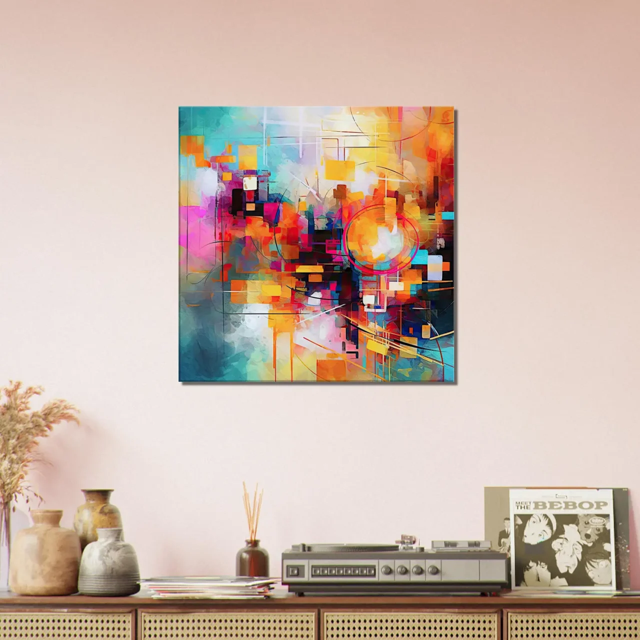 Art Abstrait Couleurs et Géométrie art abstrait couleurs et géométrie