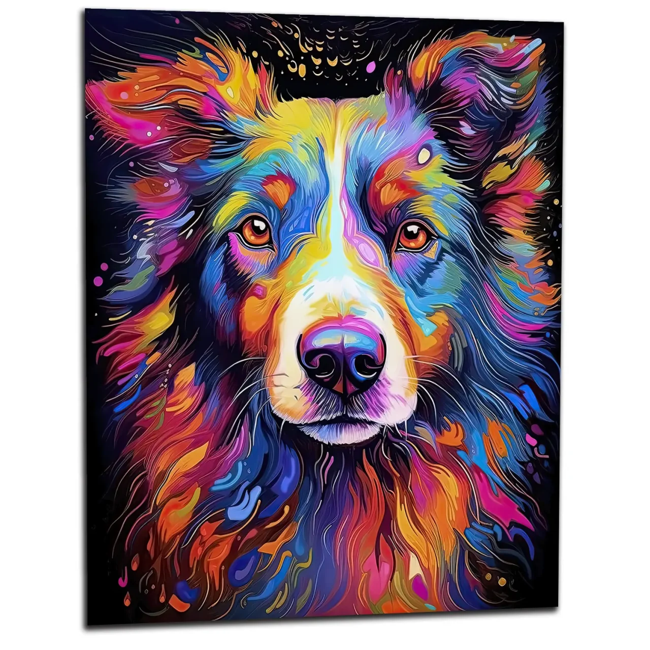 border collie couleurs psyche