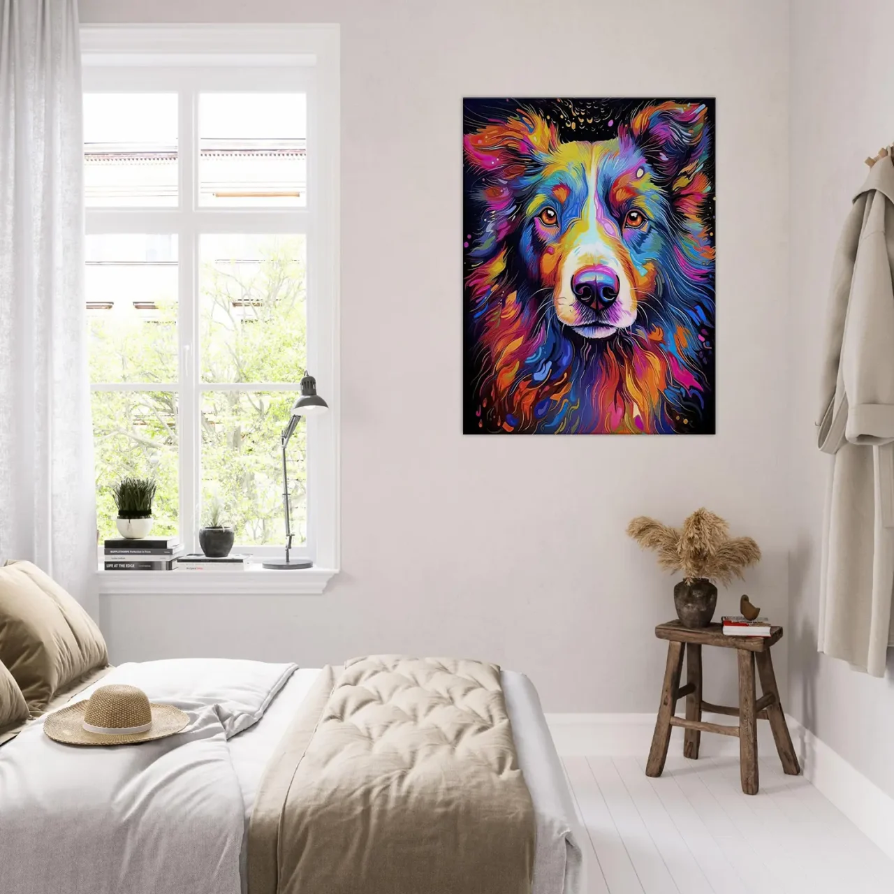 border collie couleurs psyche
