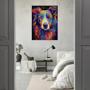 border collie couleurs psyche