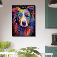 border collie couleurs psyche