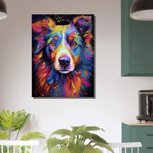 border collie couleurs psyche