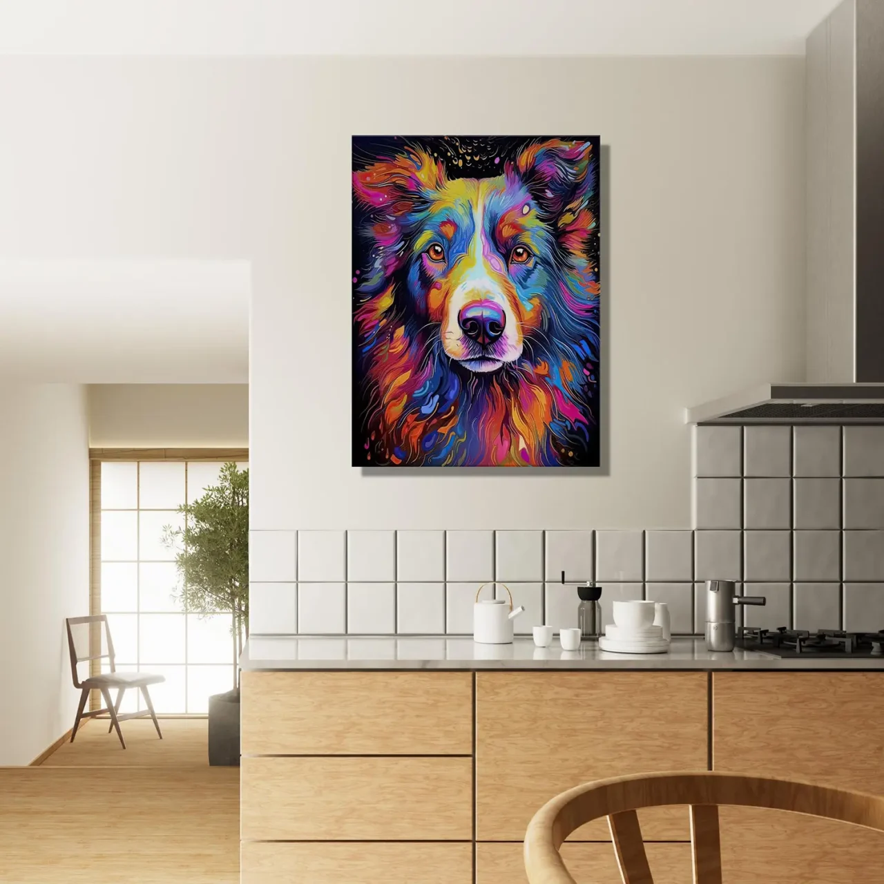 border collie couleurs psyche