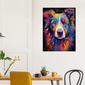 border collie couleurs psyche