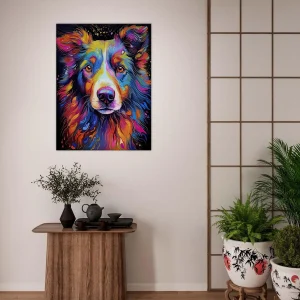 border collie couleurs psyché