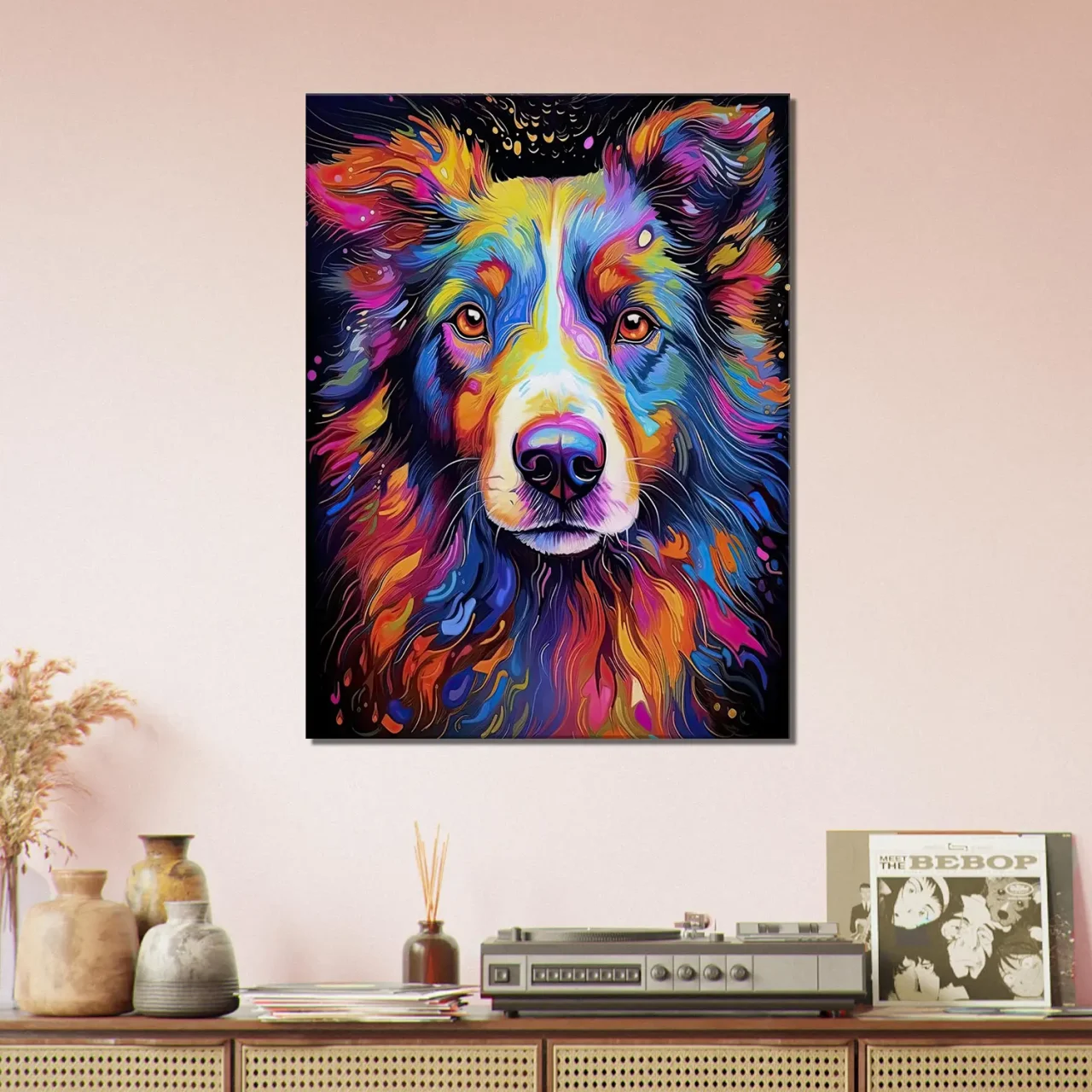 border collie couleurs psyché