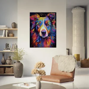 border collie couleurs psyché