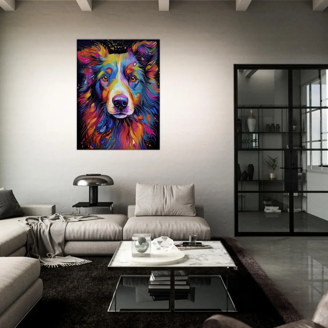 border collie couleurs psyché