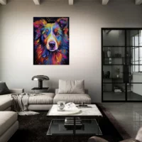 border collie couleurs psyché