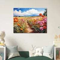 Chemin Floral dans la campagne chemin floral dans la campagne