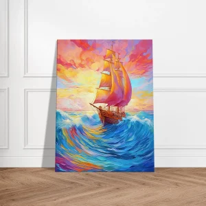 couleurs de feu pour bateau sur l'océan