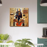 papyrus egyptien amon ra et basquiat