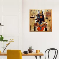 papyrus egyptien amon ra et basquiat