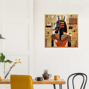 Papyrus Egyptien Amon Ra et Basquiat papyrus egyptien amon ra et basquiat