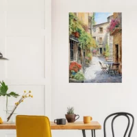 ruelle d'un village du périgord