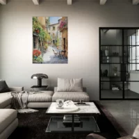 ruelle d'un village du périgord