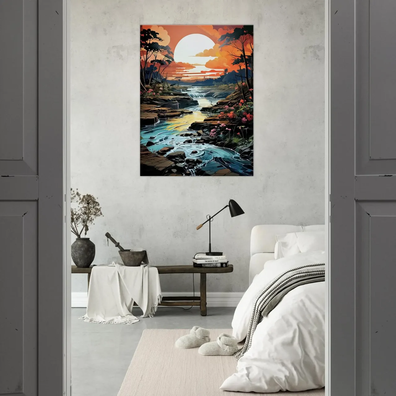 Cadre mural Ruisseau et forêt d’Argentine ruisseau et forêt d'argentine