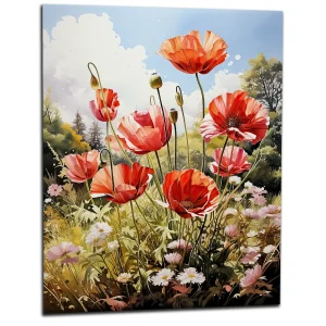 tulipes rouges sauvages tulipes rouges sauvages
