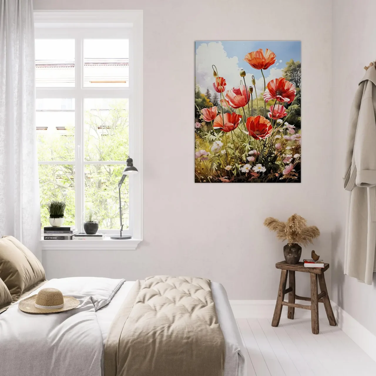 tulipes rouges sauvages