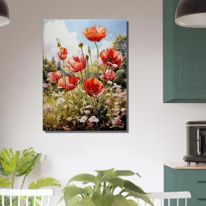 tulipes rouges sauvages