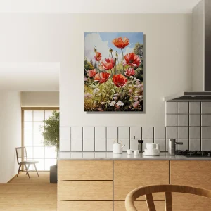 tulipes rouges sauvages