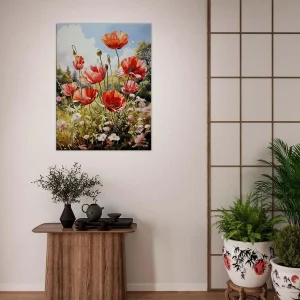 tulipes rouges sauvages