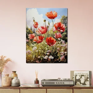 tulipes rouges sauvages