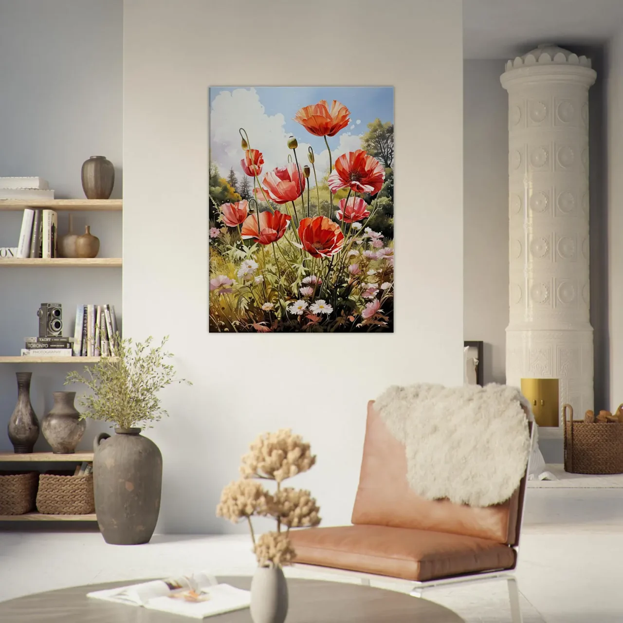 tulipes rouges sauvages