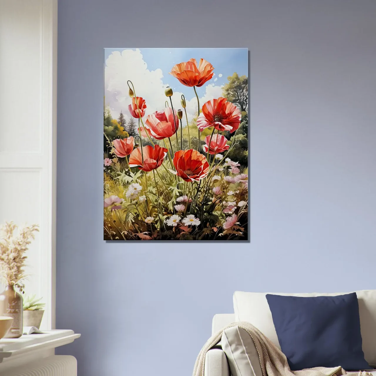 tulipes rouges sauvages