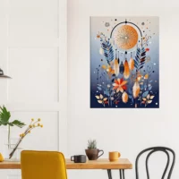 art boho, accroche reve