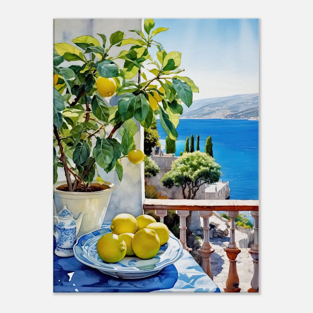 citronnier sur la côte italienne