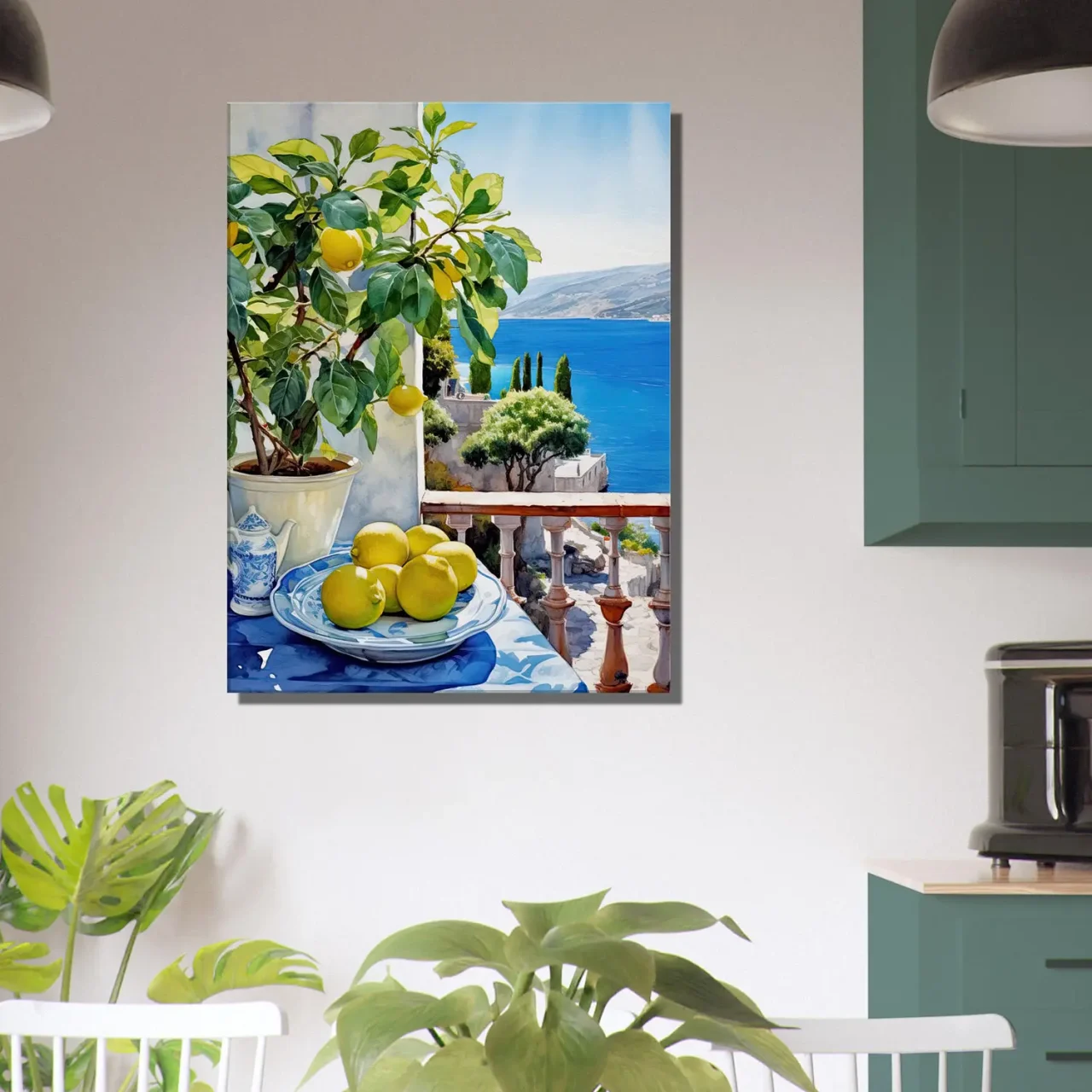 citronnier sur la côte italienne