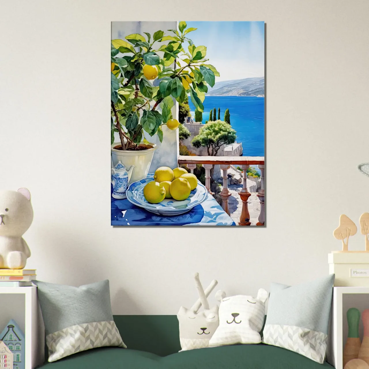 citronnier sur la côte italienne