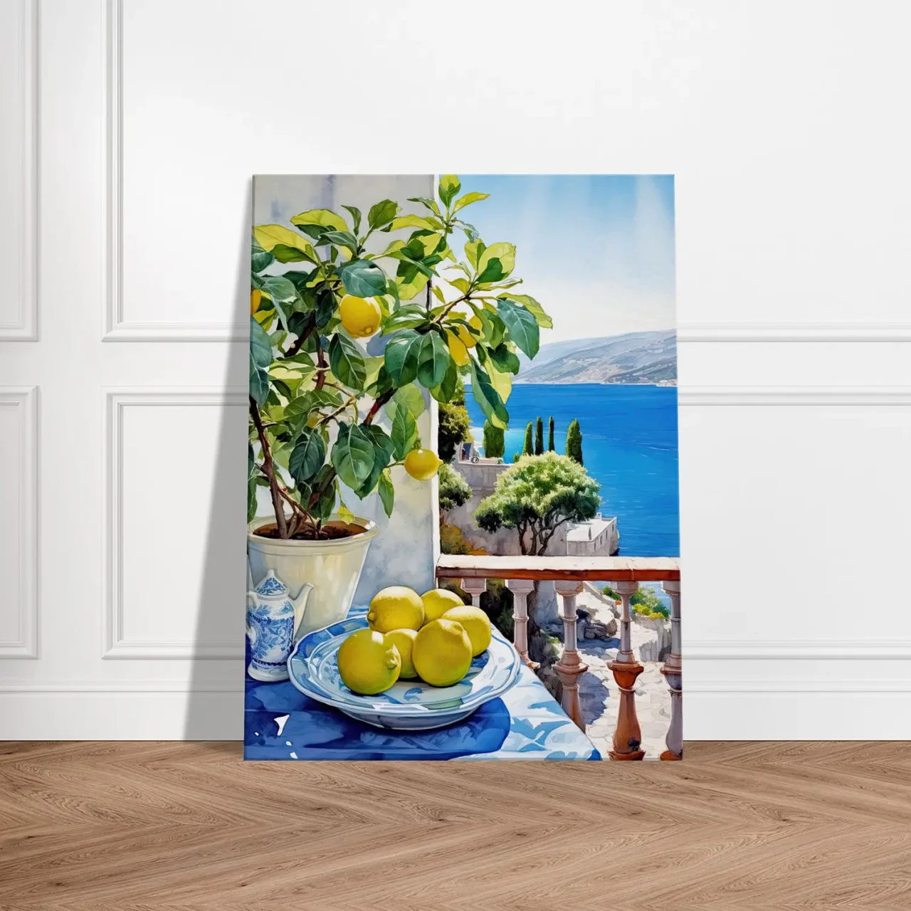 citronnier sur la côte italienne