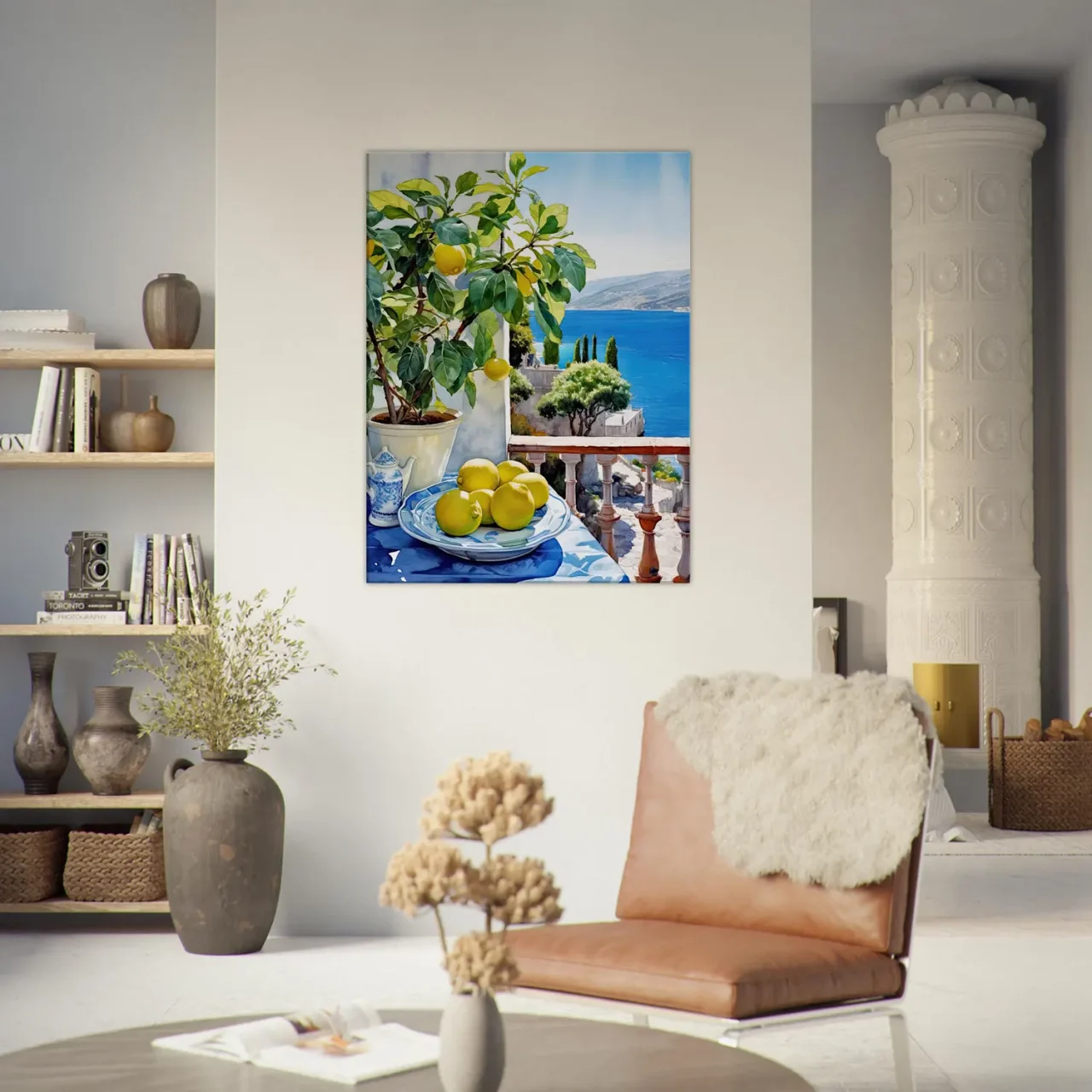 citronnier sur la côte italienne