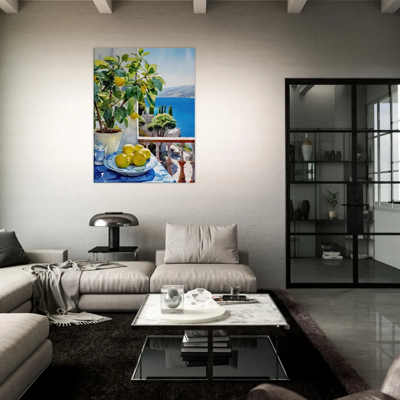 citronnier sur la côte italienne