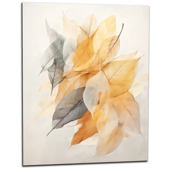 feuilles de curcuma séchées pastel