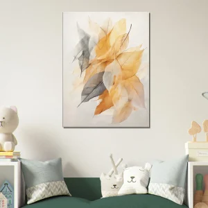 feuilles de curcuma séchées pastel