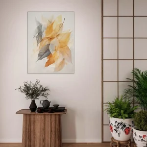 feuilles de curcuma séchées pastel