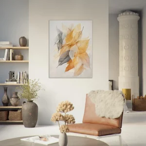 feuilles de curcuma séchées pastel