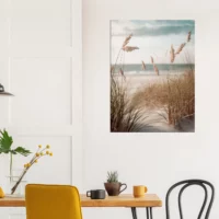 Cadre mural Herbe de plage, oyat des dunes herbe de plage, oyat des dunes