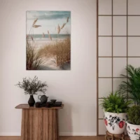 Cadre mural Herbe de plage, oyat des dunes herbe de plage, oyat des dunes