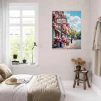 paris, le marais en fleurs