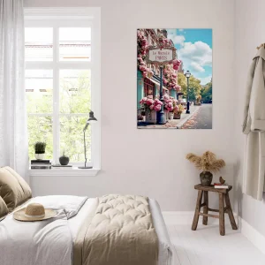 paris, le marais en fleurs