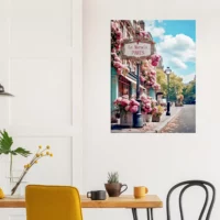 paris, le marais en fleurs