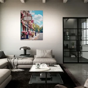 paris, le marais en fleurs