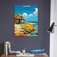 cabane de pêcheur sur l'ile d'oléron