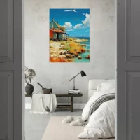 cabane de pêcheur sur l'ile d'oléron